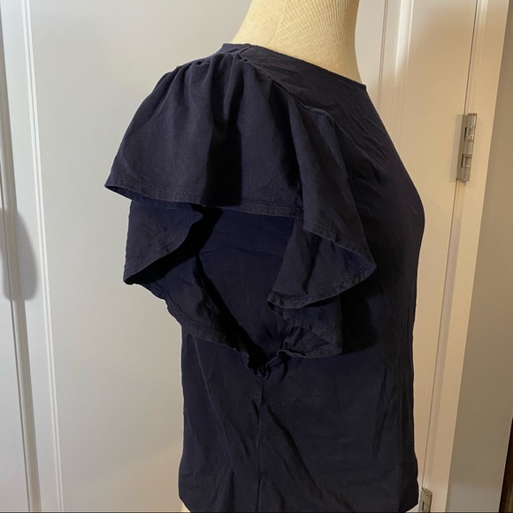 Women’s Uniqlo Flutter Sleeve Top - Picture 5 of 10